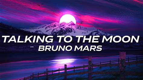 talking to the moon letra español